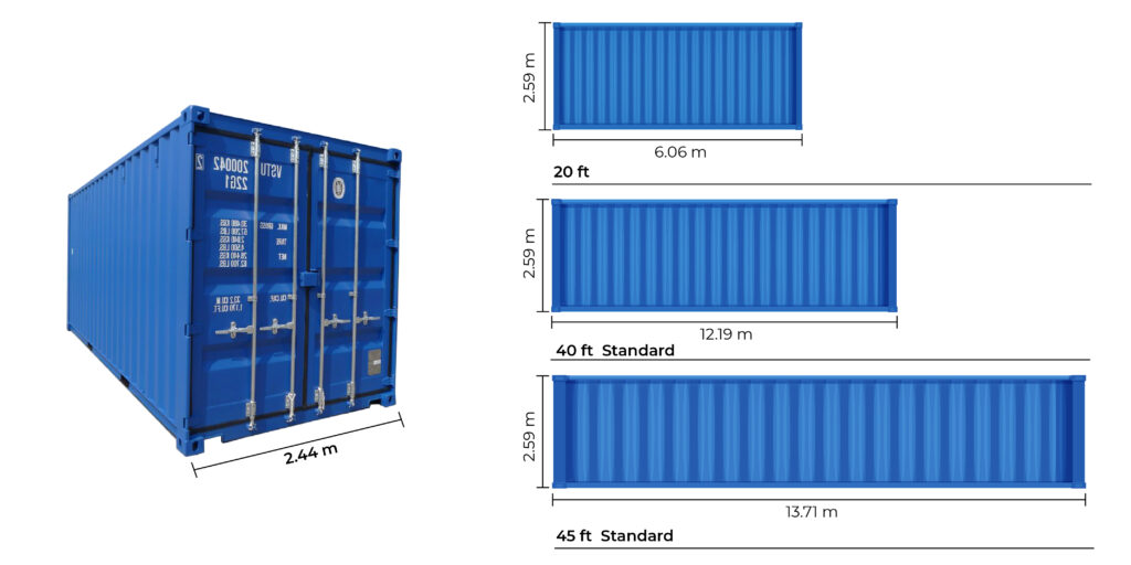 Shipping Container Sizes